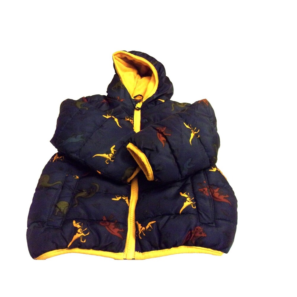 Jumping Beans Size 3T Dinosaur Jacket Fleece Lining Boys